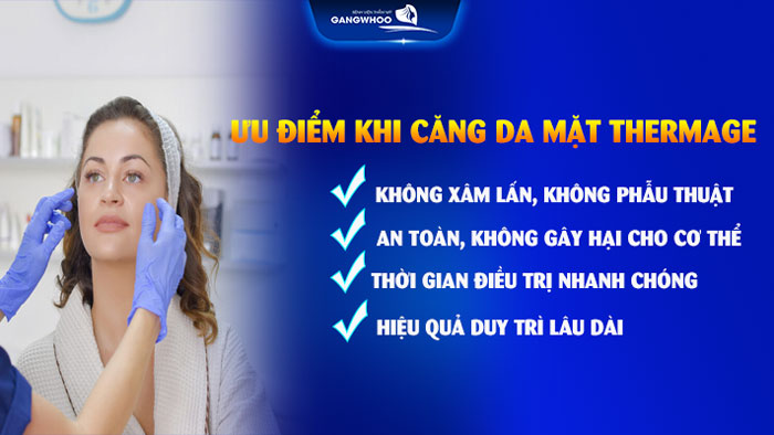 Căng da mặt thermage