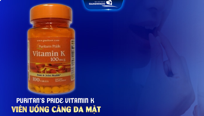 Viên uống căng da mặt