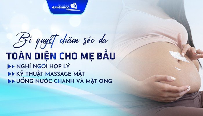 Bà Bầu Làm Sao Cho Da Mặt Căng Mịn