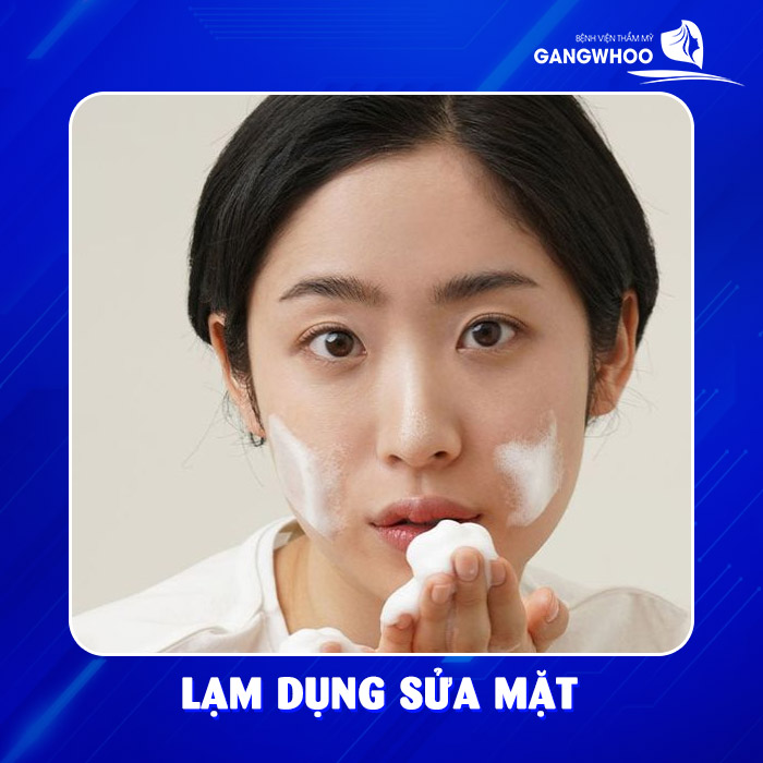 Da Khô Căng Sau Khi Rửa Mặt